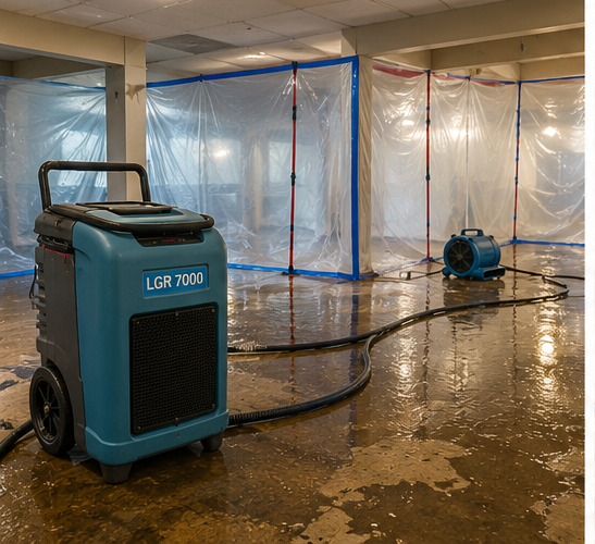 Water damage drying Orange County